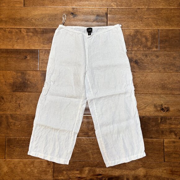 Eileen Fisher | Linen Capri Pants - Picture 1 of 5